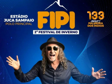 Alceu Valença se apresenta em Palmeira dia 18 e divulga FIPI pelas redes sociais