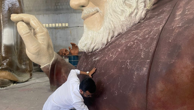 Estátua de Frei Damião chegará em breve a Palmeira dos Índios