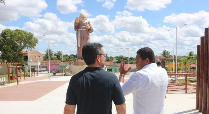 Paulo Dantas vai ajudar na divulgação do Santuário Frei Damião e estruturação do local