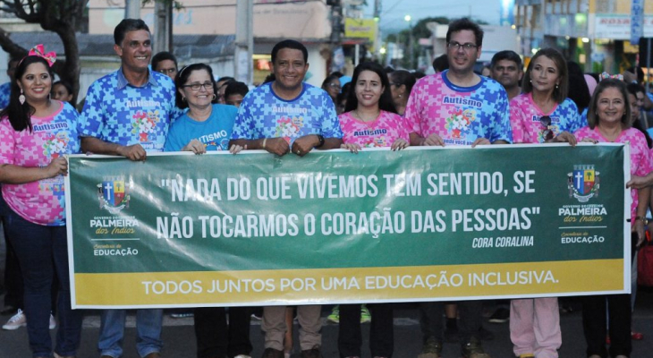 Prefeitura de Palmeira realiza II Caminhada de Conscientização do Autismo