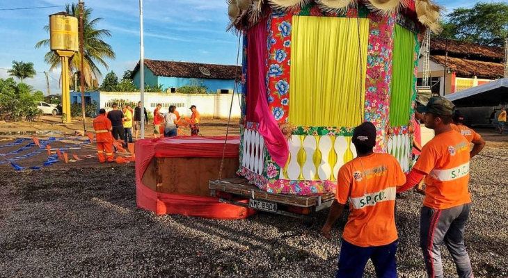 Prefeitura de Palmeira faz últimos preparativos para o São João do Povo 2019