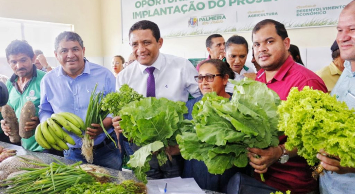 Prefeito Júlio lança mais uma etapa do Programa de Aquisição Alimentar em Palmeira