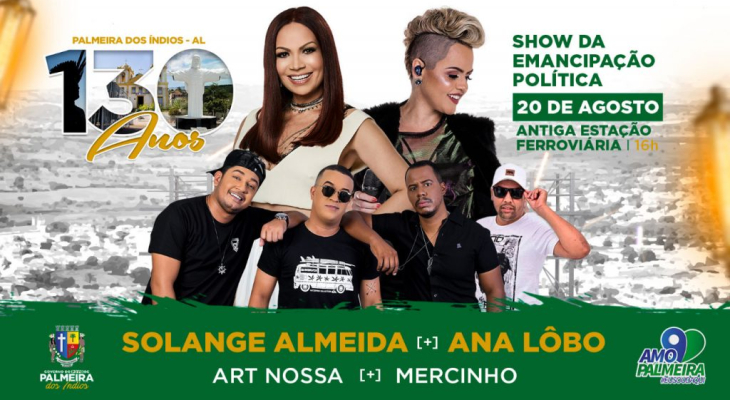 130 anos de Emancipação Política de Palmeira será comemorado com desfile cívico e shows