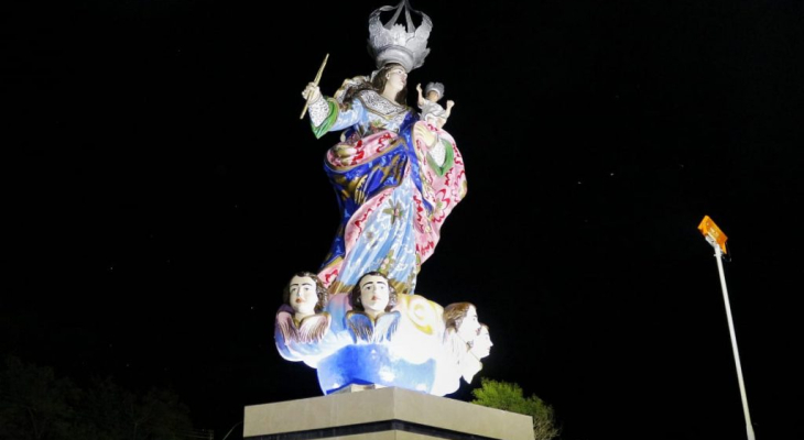 Nossa Senhora do Amparo: Prefeitura ajusta últimos detalhes para inauguração da imagem