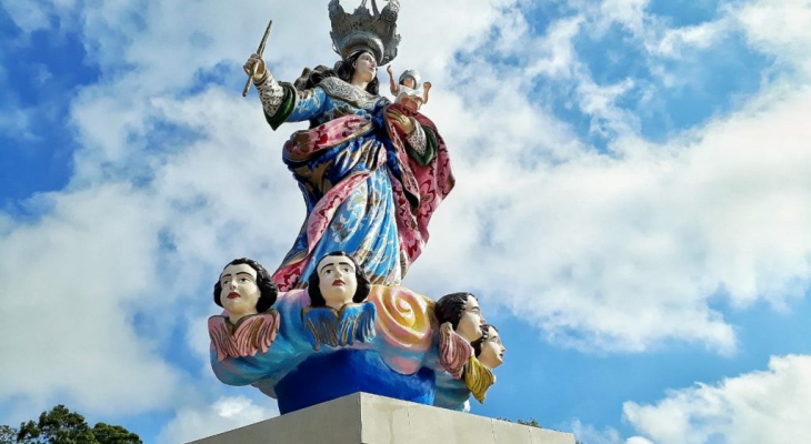 Prefeitura de Palmeira e Diocese confirmam data da inauguração do Santuário Mãe do Amparo