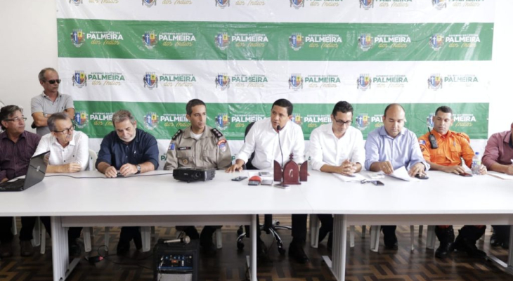 Prefeitura de Palmeira suspende aulas da rede municipal e de eventos públicos