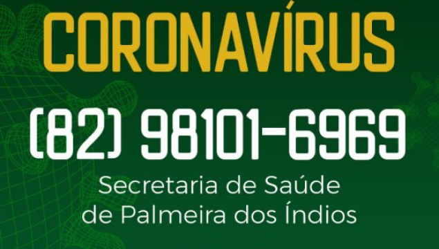 Secretaria de Saúde implanta Disque Denúncia para a Covid-19, em Palmeira dos Índios