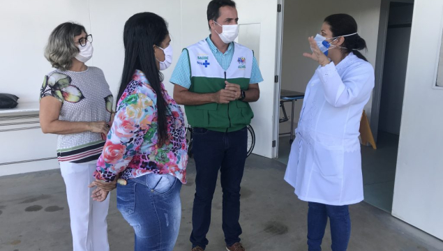 Secretário de Saúde acompanha últimos detalhes das obras de UCI na UPA