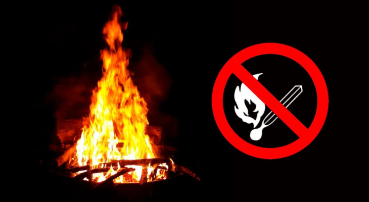 Novo Decreto proíbe fogueiras e queima de fogos em Palmeira dos Índios