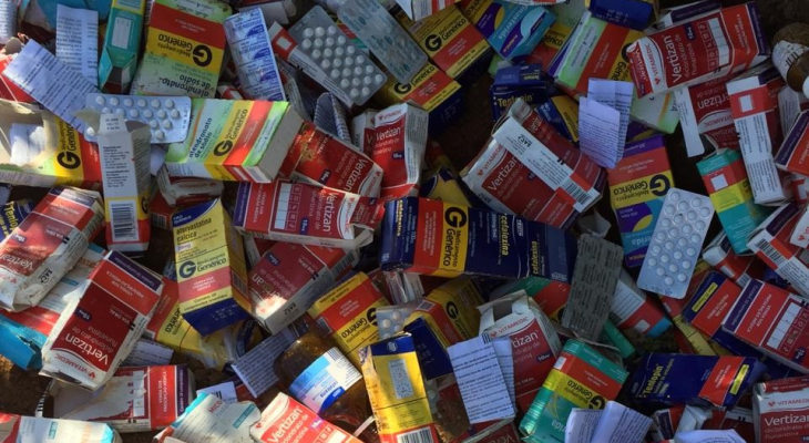 Medicamentos encontrados na zona rural não pertencem à Secretaria de Saúde de Palmeira