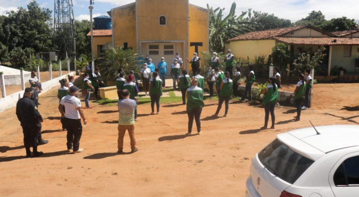 Prefeitura de Palmeira realiza mais uma ação de combate ao coronavírus na zona rural do município
