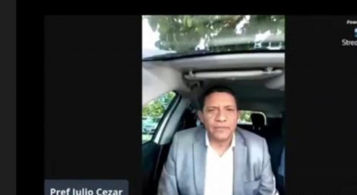 Prefeito Júlio representa AMA em videoconferência com órgãos e entidades dos setores produtivos de Alagoas