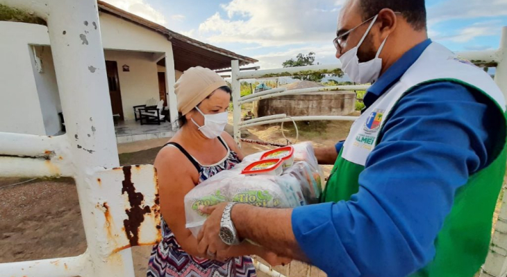 Prefeitura dá continuidade à distribuição de cestas básicas para famílias em situação de insegurança alimentar