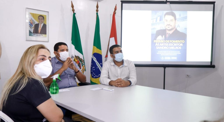 Prefeitura de Palmeira lança Prêmio de Fomento às Artes Escritor Sandro Melros