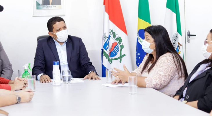Prefeito e secretária de Estado da Mulher anunciam implantação do CEAM em Palmeira