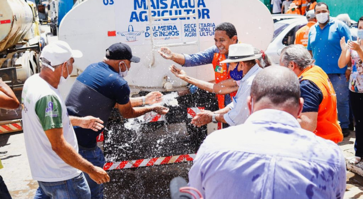Operação Pipa Mais Água Agricultor abastecerá 155 comunidades rurais de Palmeira