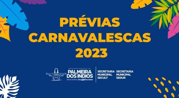 As Marias e Bloco da Saudade serão as atrações das prévias carnavalescas deste sábado (11) em Palmeira