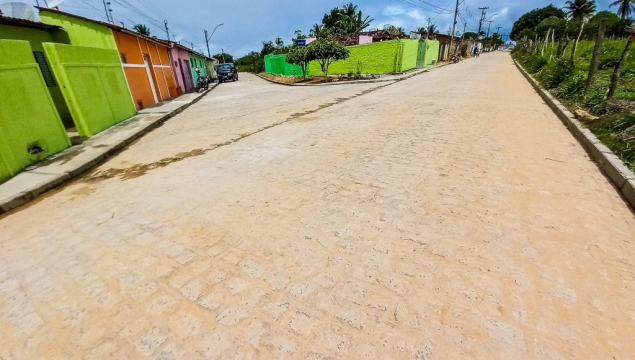 Prefeitura trabalha nas últimas etapas da obra de drenagem e pavimentação de Canafistula