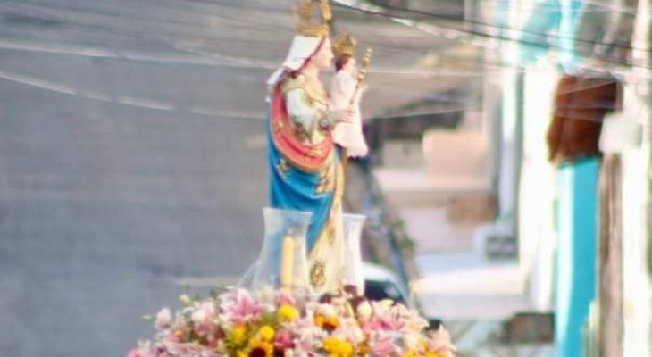 Prefeito Júlio Cezar participa do encerramento da festa de Nossa Senhora do Amparo