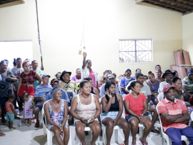 Famílias da comunidade quilombola de Tabacaria serão contemplados com 50 novas unidades habitacionais