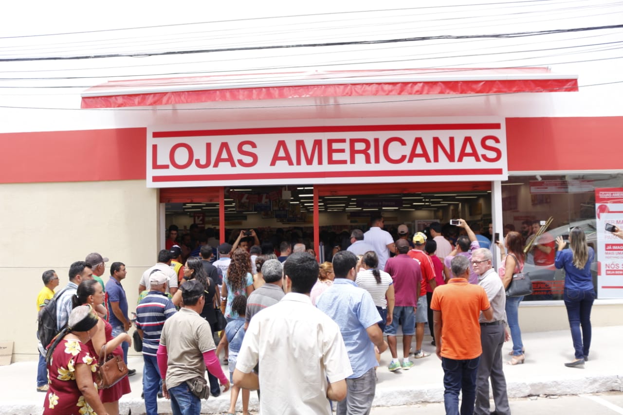 Prefeitura de Nova Lima - O grupo das Lojas Americanas está com