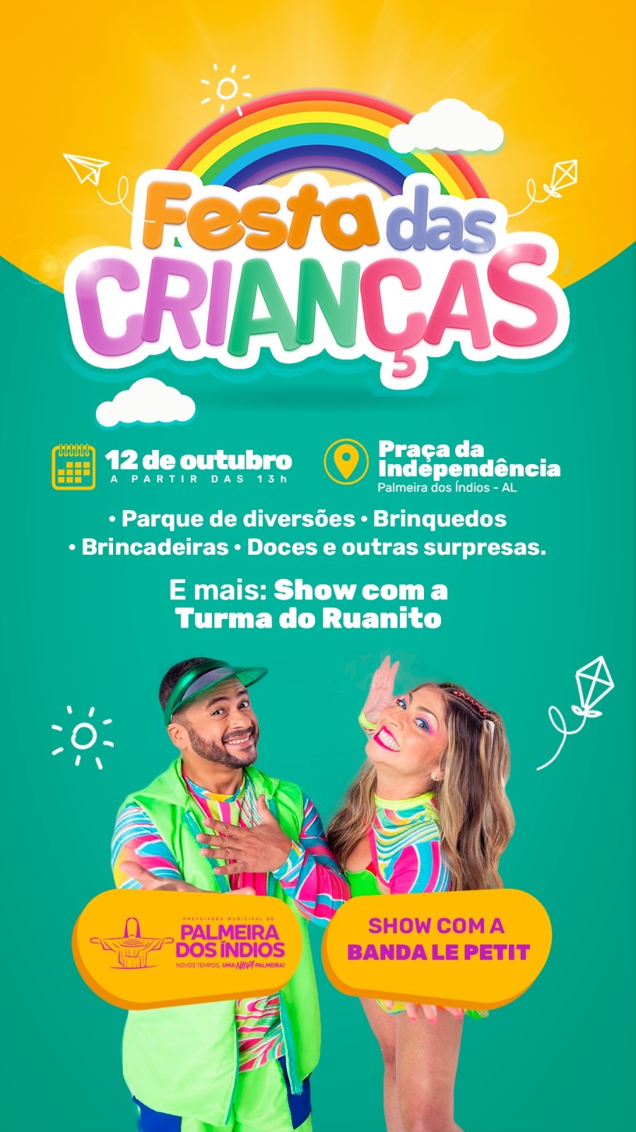 Semana do Brincar leva diversas atividades a escolas municipais