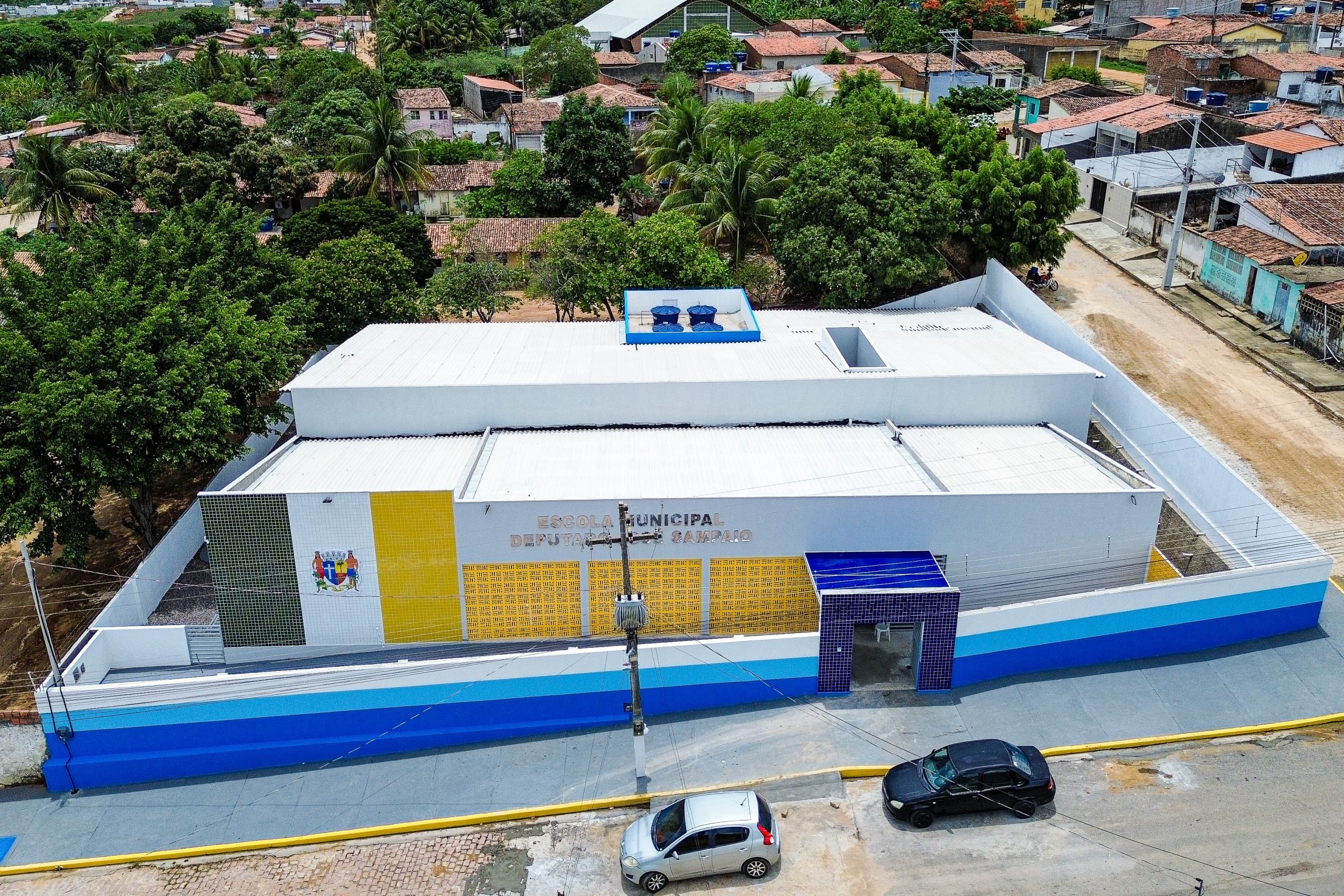 Escola Municipal Deputado José Sampaio é reinaugurada após reforma ...